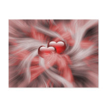 Corazones Rojos Elegantes Aman San Valentín