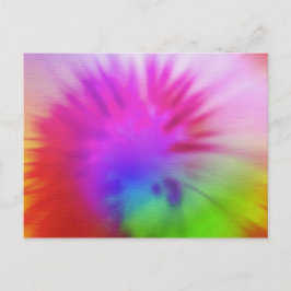 Postal Corbata arcoiris