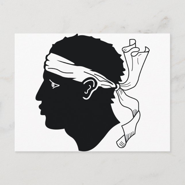 Postal Córcega (Anverso)