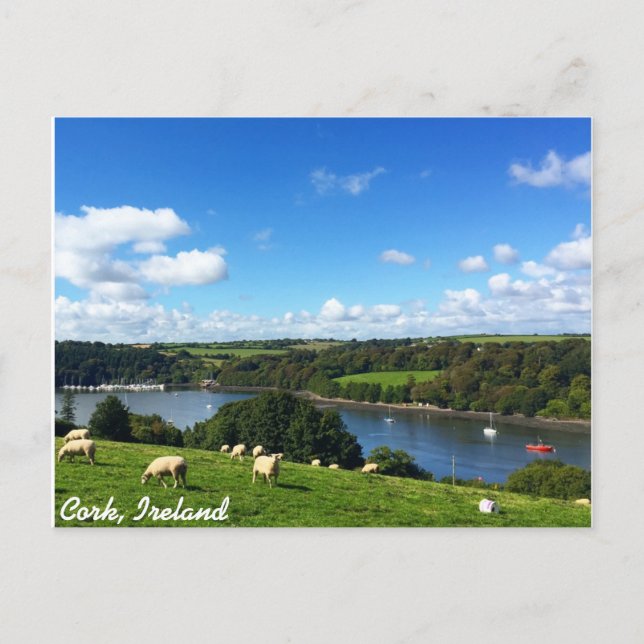 Postal Corcho de postal, Irlanda (Anverso)