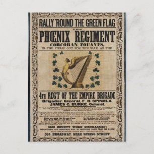 Postal Corcoran Zouaves