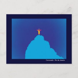 Postal Corcovado - Río de Janeiro Brasil