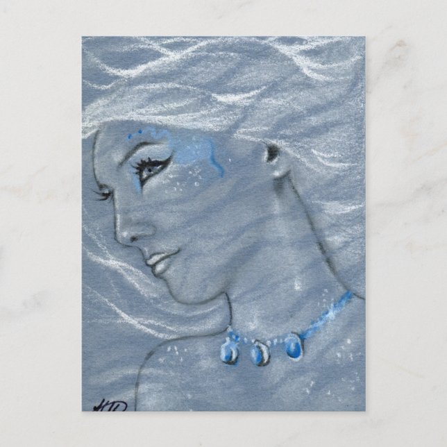 Postal Cordelia Mermaid Postcard (Anverso)