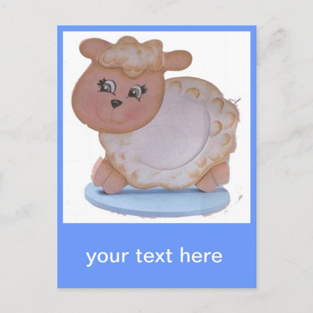 Postal cordero (Anverso)