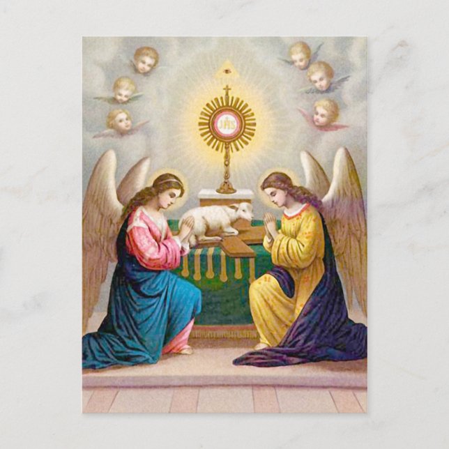 Postal Cordero de Dios (Anverso)