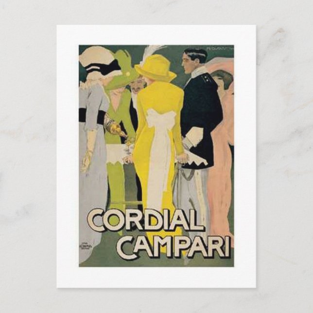 Postal Cordial Campari 2 (Anverso)