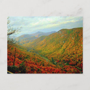 Postal Cordillera Blue Ridge de Carolina del Norte