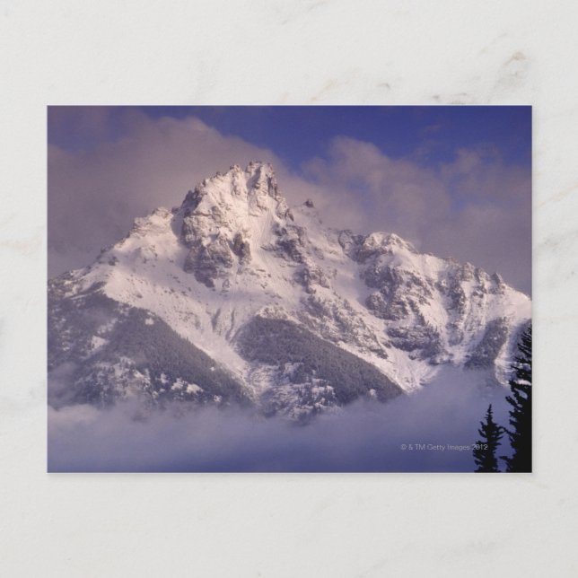 Postal Cordillera de Denali, Alaska (Anverso)