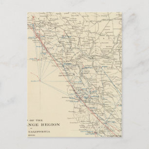 Postal Cordillera de la Costa California Central