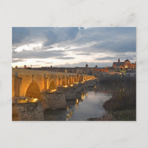 Postal Córdoba City Sunset