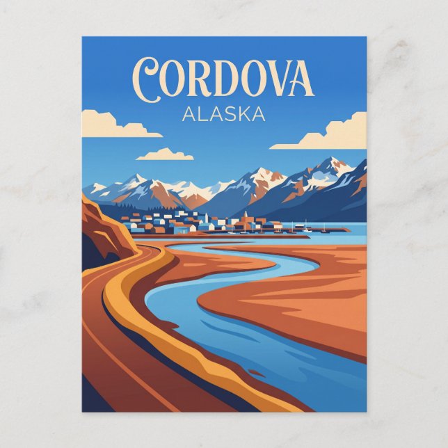 Postal Córdoba EE. UU. (Anverso)