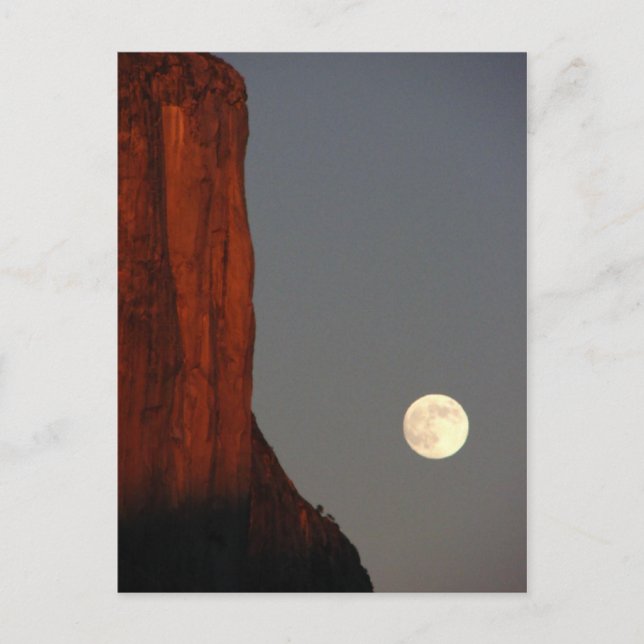 Postal cordón y luna llena (Anverso)