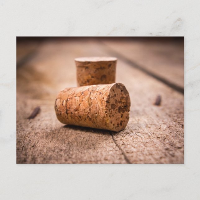 Postal cordones de vino (Anverso)