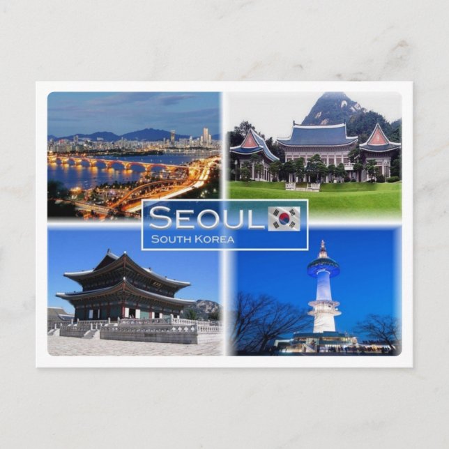 Postal Corea del Sur - Seúl - (Anverso)