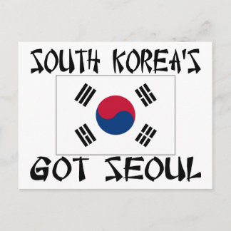 Postal Corea del Sur tiene Seúl