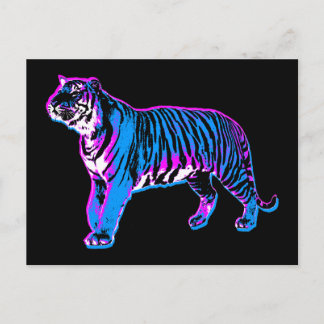 POSTAL COREY TIGER 1980 RETRO VINTAGE WILD TIGER