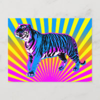 Corey Tiger 80s Retro Tiger Rising Sun