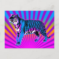 Corey Tiger 80s Retro Tiger Rising Sun