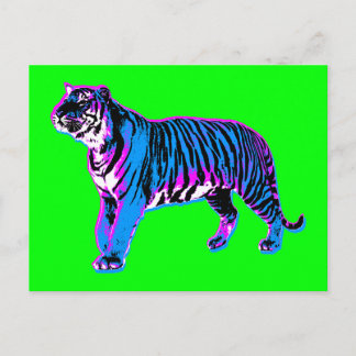 Postal Corey Tiger 80s Tigre Vintage (Verde)