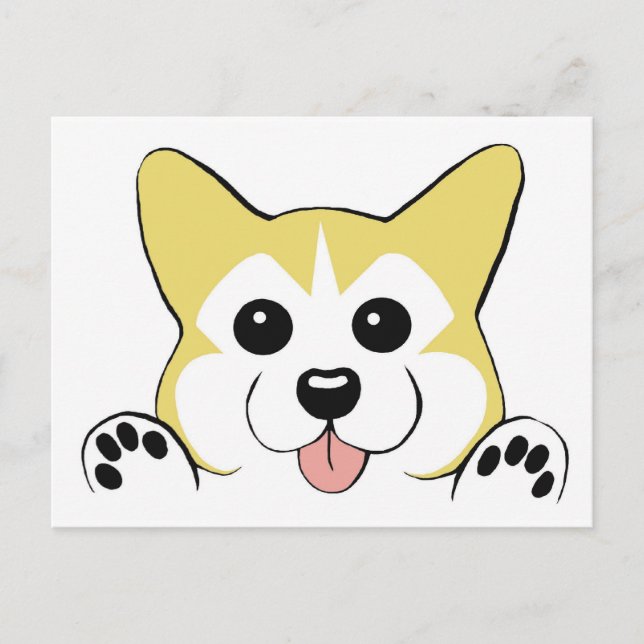 Postal Corgi (Anverso)
