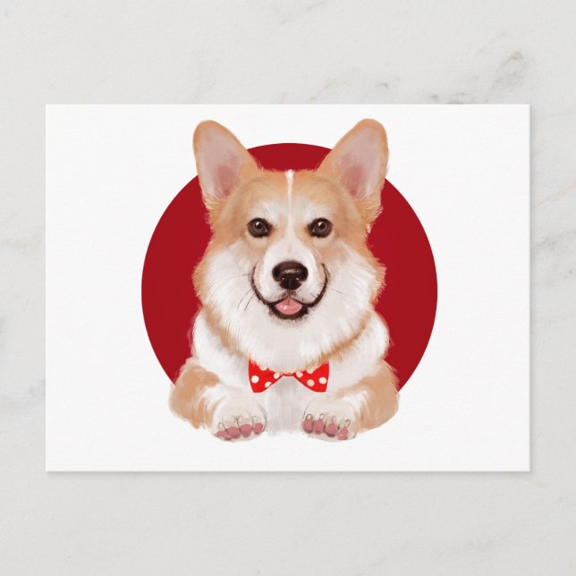 Postal Corgi (Anverso)