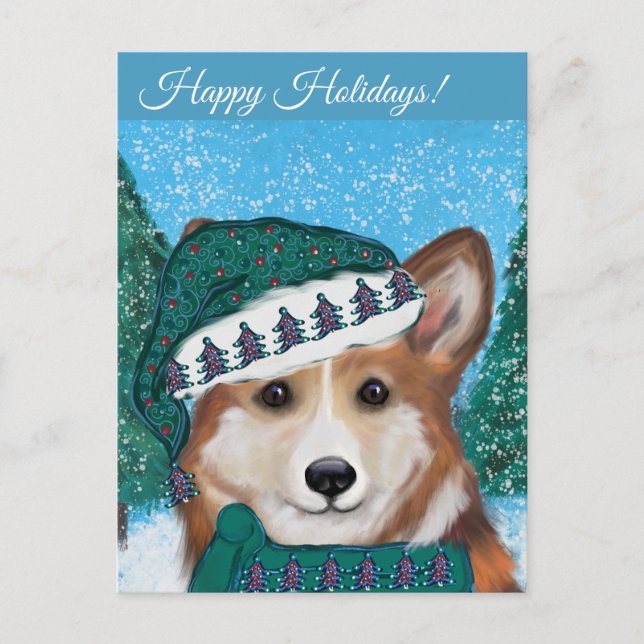 Postal Corgi (Anverso)