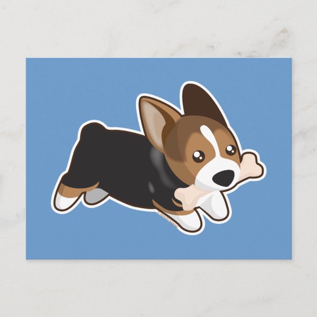 Postal Corgi (Anverso)