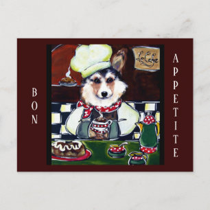 Postal Corgi Chef