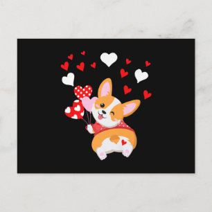 Postal Corgi Heart, Adivinen Lo Que Corgi Butt