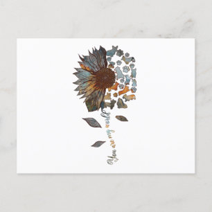 Postal Corgi Sunflower Eres Mi Perro Corgi