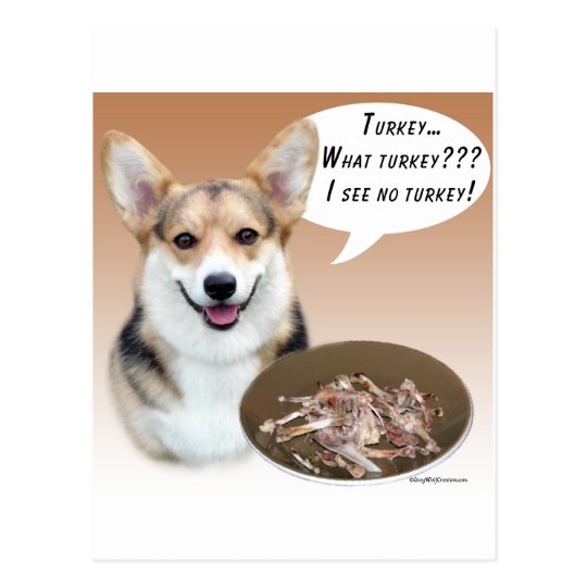 Postal Corgi Turquía Galés del Pembroke