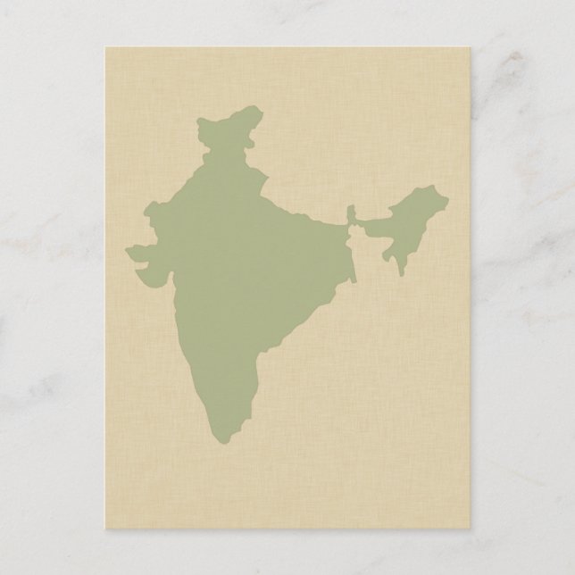 Postal Coriander Blue Spice Moods India (Anverso)