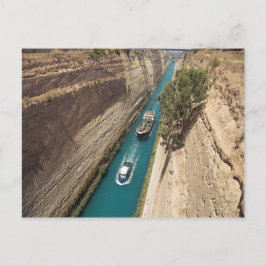 Postal Corinth Canal Postcard