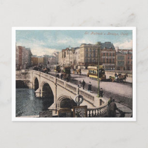 Postal Cork Ireland, St Patrick's Bridge c1904 Vintage