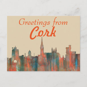 POSTAL CORK, , IRLANDA SKYLINE