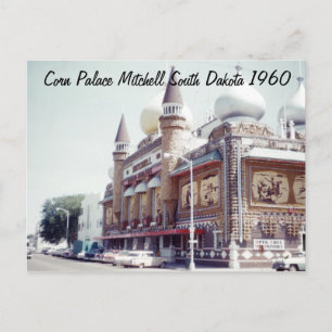 Postal Corn Palace Mitchell Postcard de Dakota del Sur