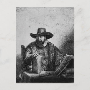 Postal Cornelius Claesz Anslo 1640