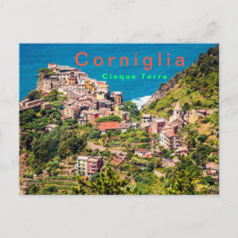 Postal Corniglia Cinque Terre Italia