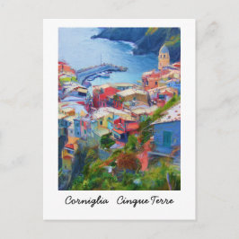 Postal Corniglia Cinque Terre Italia