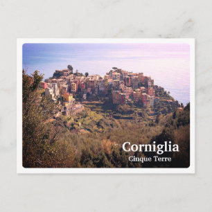 Postal CORNIGLIA - Cinque Terre - Liguria - Italia