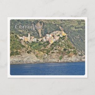 Postal CORNIGLIA - Cinque Terre - Liguria - Italia