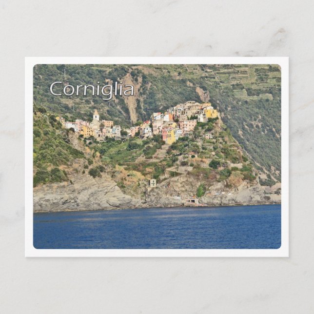 Postal CORNIGLIA - Cinque Terre - Liguria - Italia (Anverso)