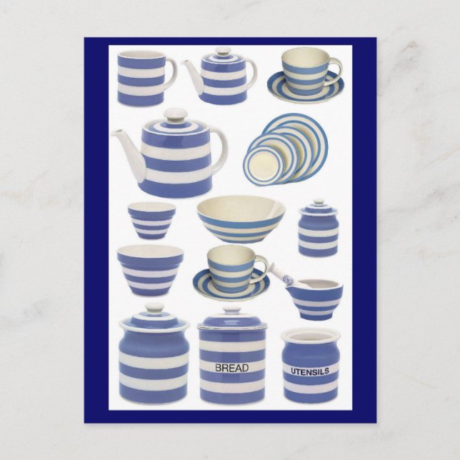 Postal Cornish ware (Anverso)