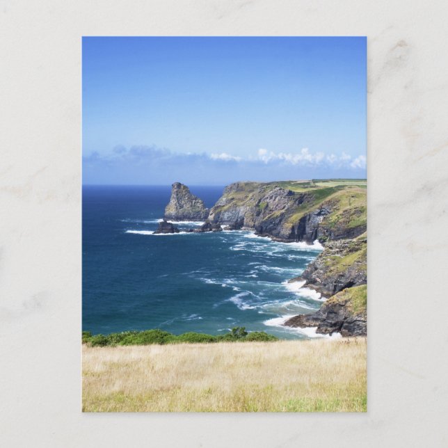 Postal Cornwall - Benoath Cove (Anverso)