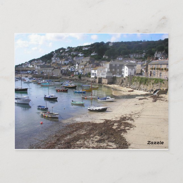 Postal Cornwall Harbour de St Ives (Reverso)