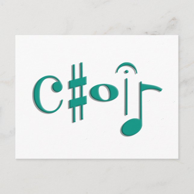 Postal coro (Anverso)