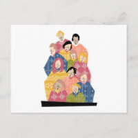 Coro de patrones coloridos
