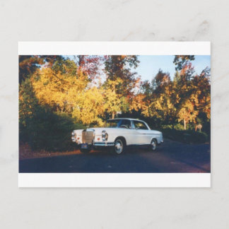 Postal Coro Mercedes-Benz 220SEb 1965