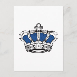 Postal Corona - Azul