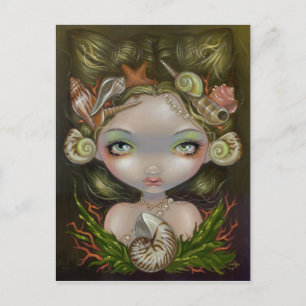 Postal "Corona de conchas"